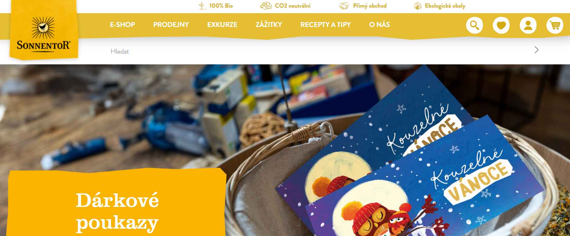 sonnentor e-shop webove stranky