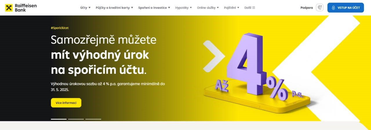 Raiffeisenbank - stránka