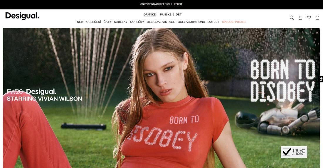 Homepage Desigual
