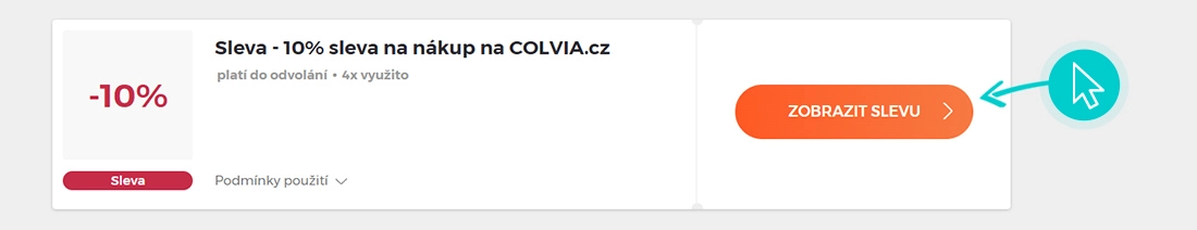 Jak využít slevy COLVIA