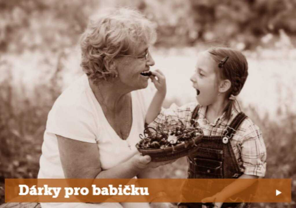 Babičkářství - dárky pro babičku