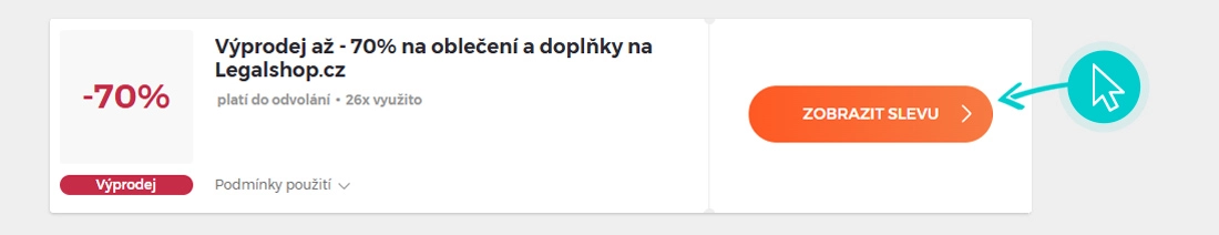 Jak využít slevy Legal Shop