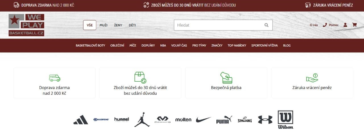 WePlayBasketball - e-shop