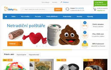 Darkyhry.cz eshop