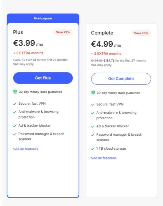 srovnání online bezpečnostních balíků