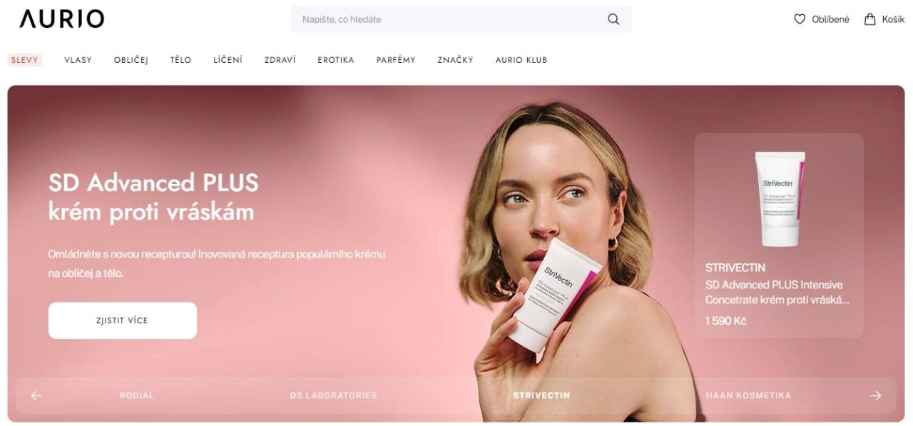 Aurio - e-shop