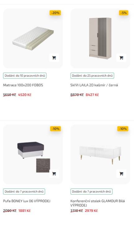 Malys nábytek - nabídka produktů
