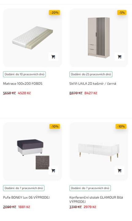 Malys nábytek - nabídka produktů