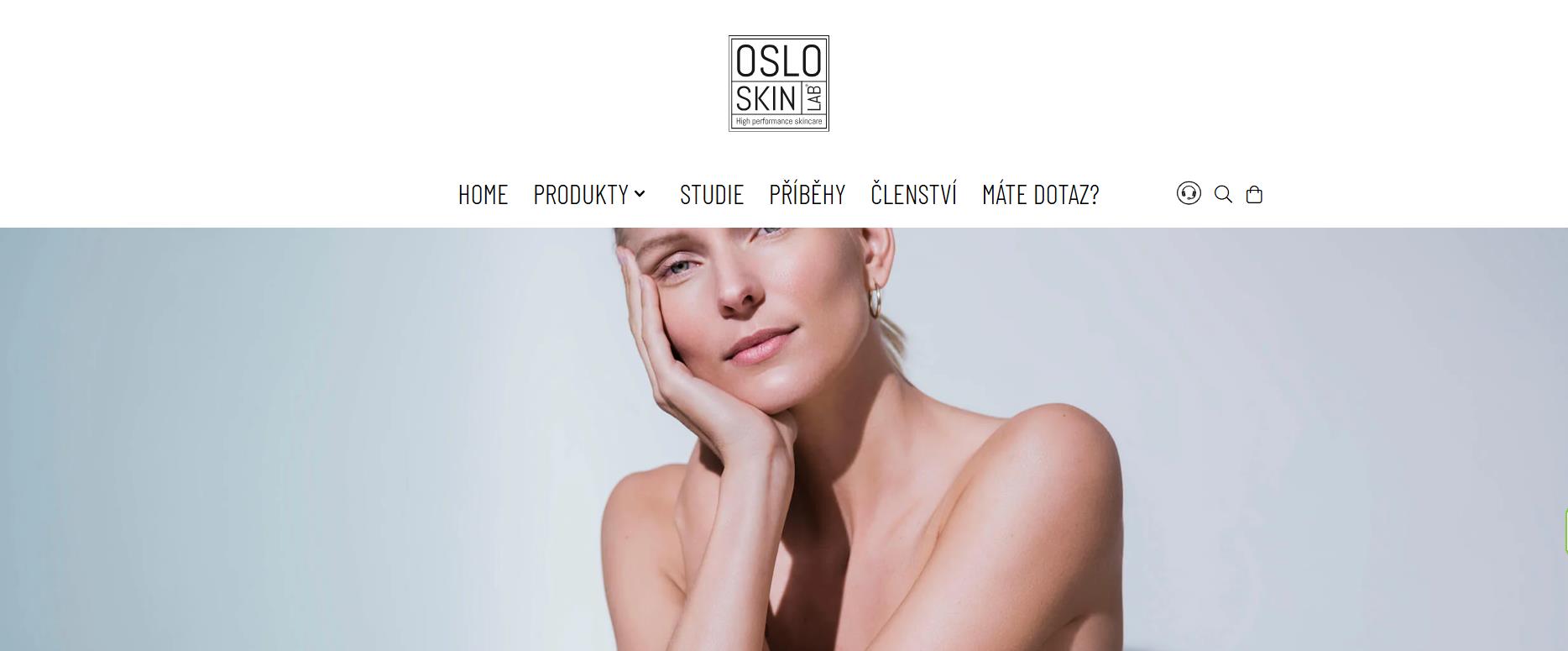 oslo skin lab webove stranky