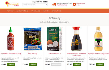 Chefshop.cz eshop