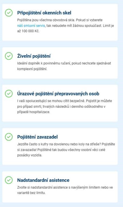 ČSOB - různé druhy připojištění