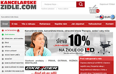 Kancelarskezidle.com eshop