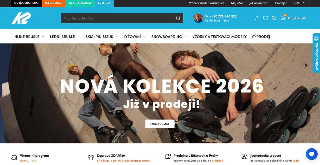 Homepage K2