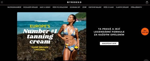 ByRokko - e-shop s kosmetikou na opalování