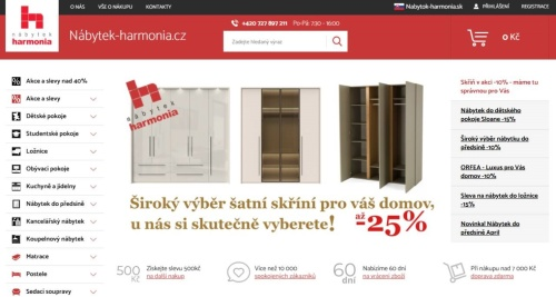 Nábytek harmonia - e-shop