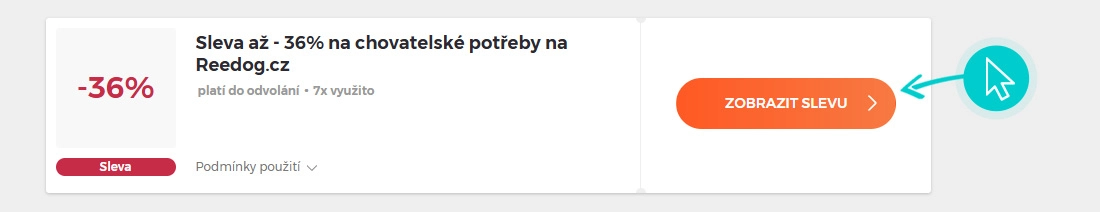 Jak využít slevy Reedog