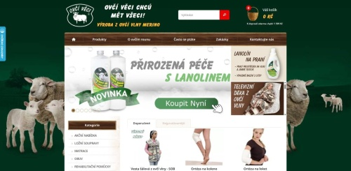 Ovčí věci - e-shop