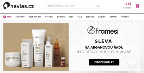 Navlas.cz - e-shop