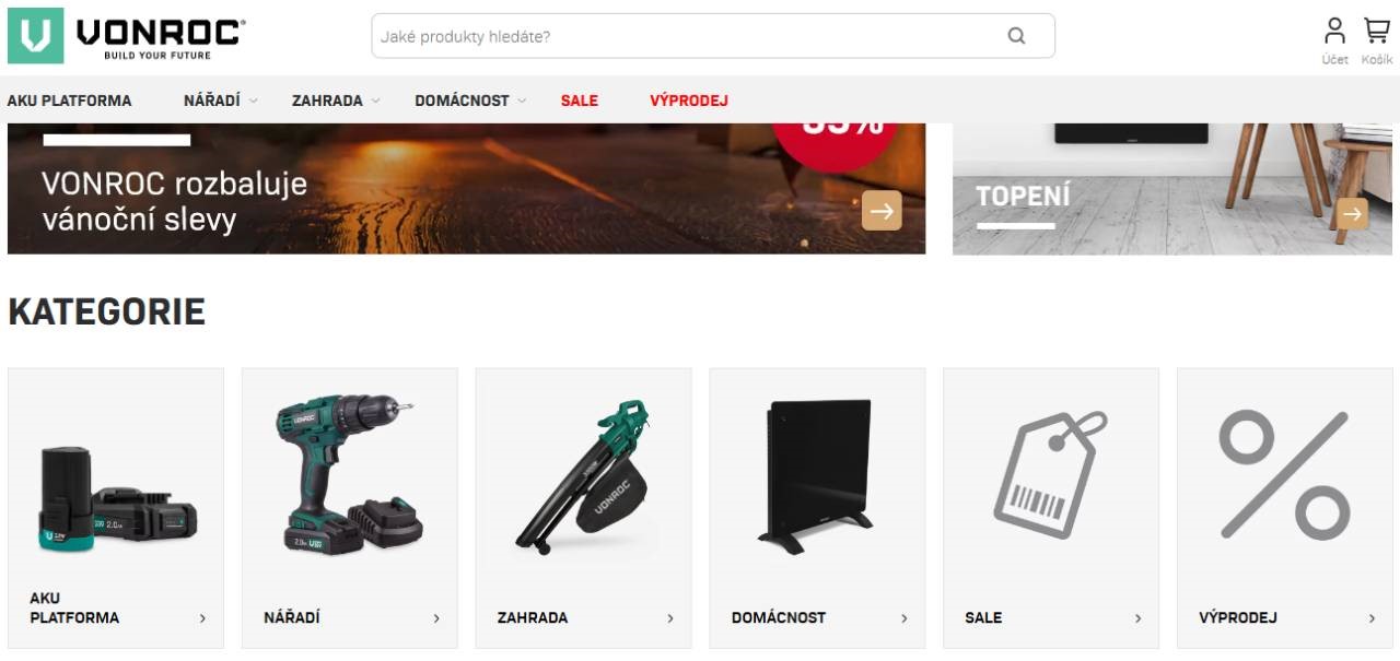 Vonroc - e-shop