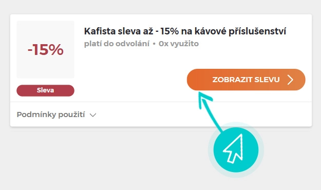 Jak využít slevy Kafista