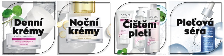 Avon - pleťové krémy