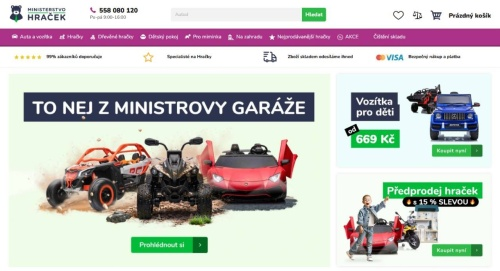 Ministerstvo Hraček - e-shop
