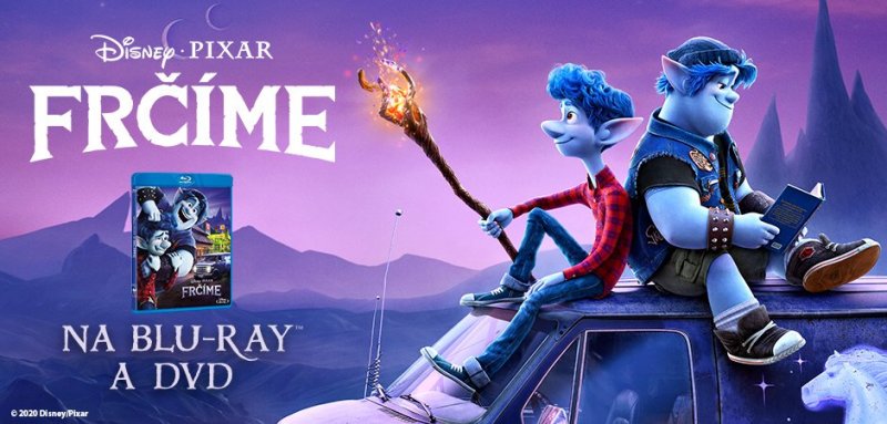Film na DVD - animovaný film Frčíme