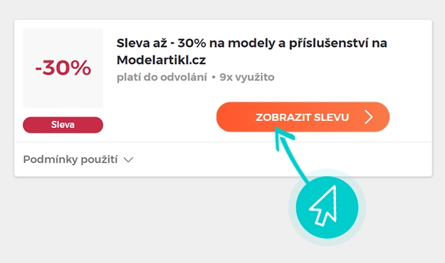 Jak využít slevy Modelartikl