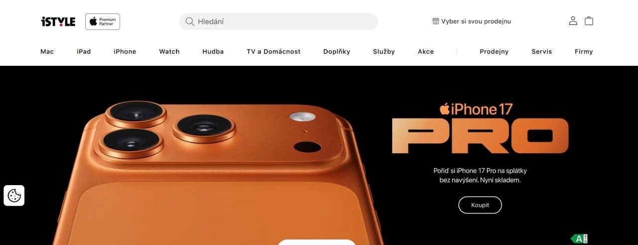 iPhone 17 PRO oranžový