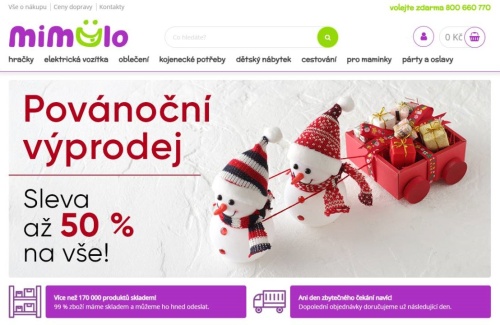 Mimulo - e-shop