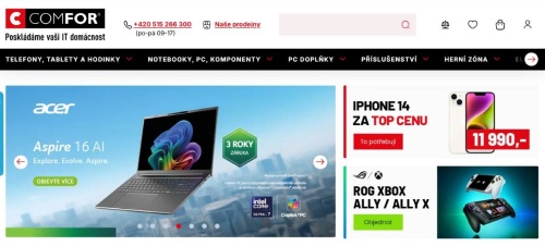 notebook acer, mobil iPhone a xBox