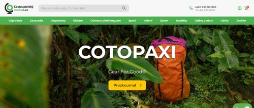 batoh Cotopaxi v přírodě