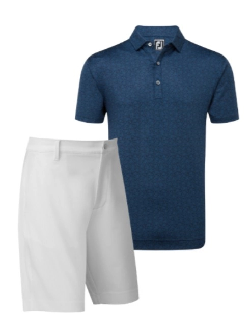 set oblečení pro muže s krťasy a golfovým trikem