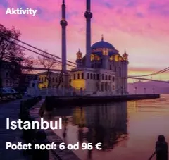 Kiwi - letenky do Istanbulu