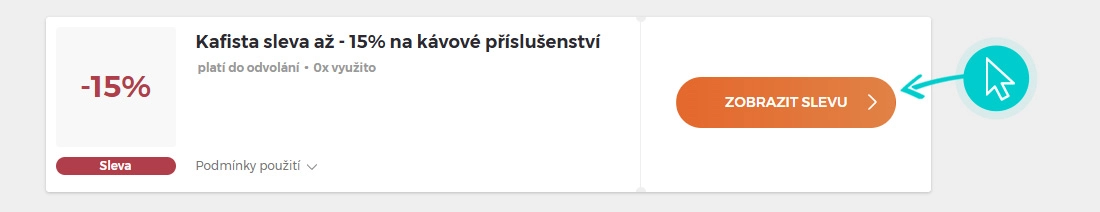 Jak využít slevy Kafista