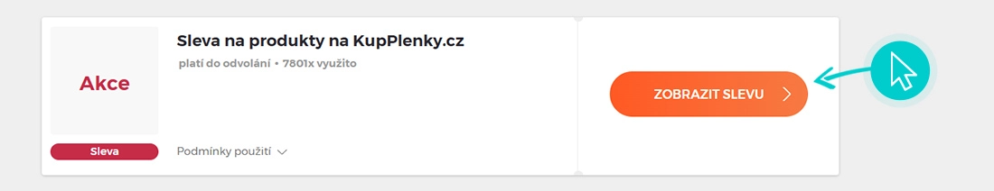 Jak využít slevy KupPlenky.cz