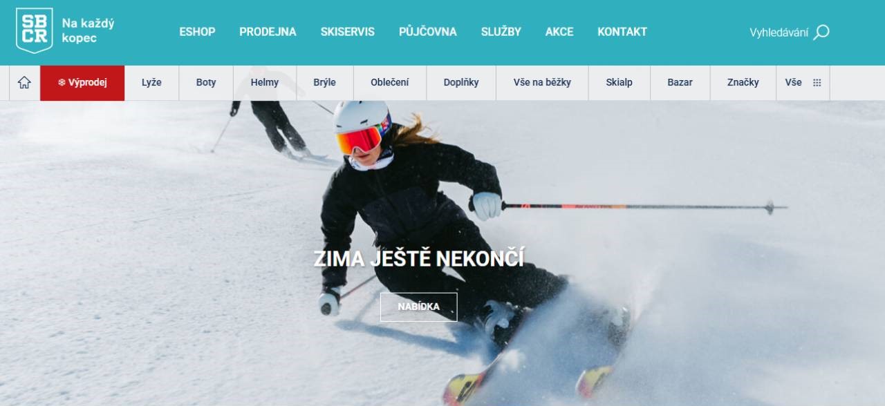 Lyže Radotín - e-shop