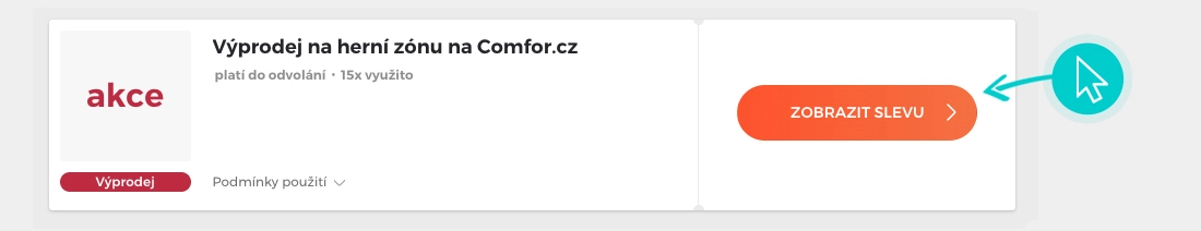 Jak využít slevy COMFOR