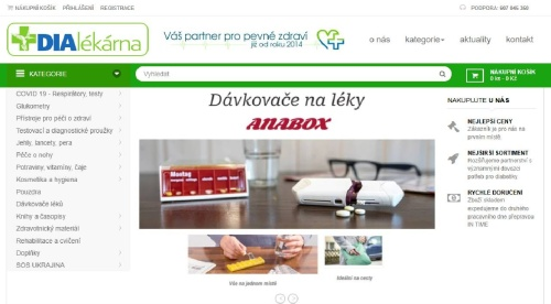 DIAlékárna - e-shop