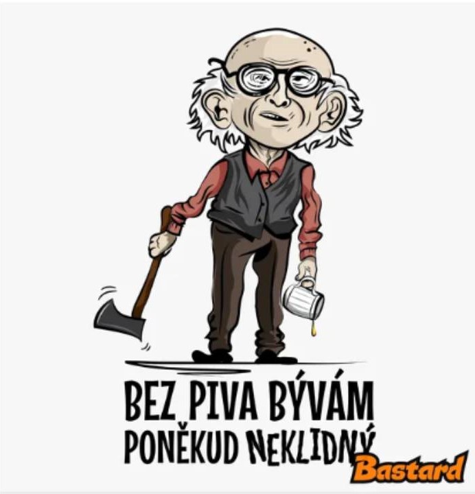 Bastard.cz - potisk na triko