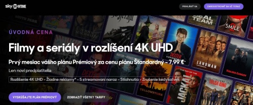 filmy a seriály streamovací platformy