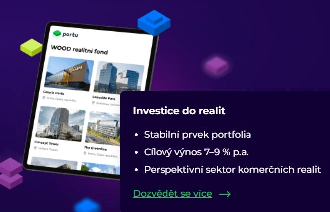 aplikace palttformy s grafikou výhod investování