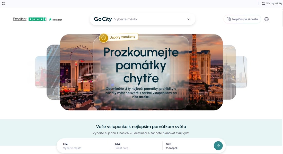 Hlavní stránka Go City
