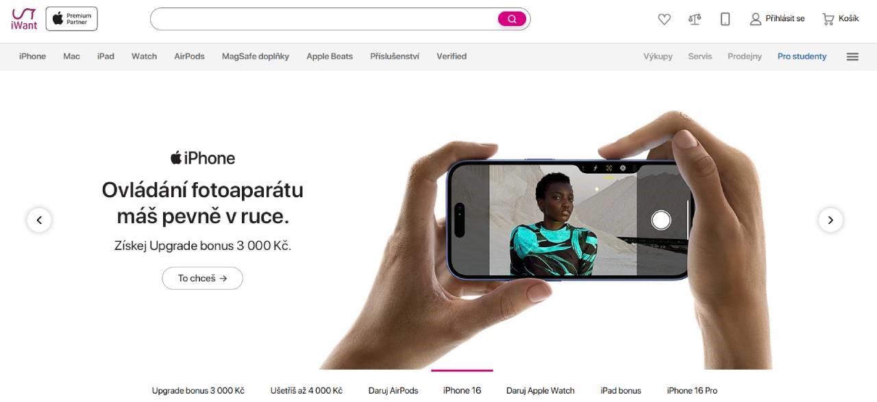 iWant - e-shop