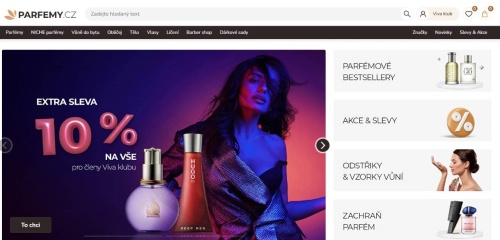 Parfemy.cz - e-shop