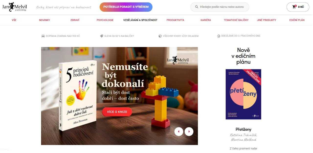 Melvil - e-shop