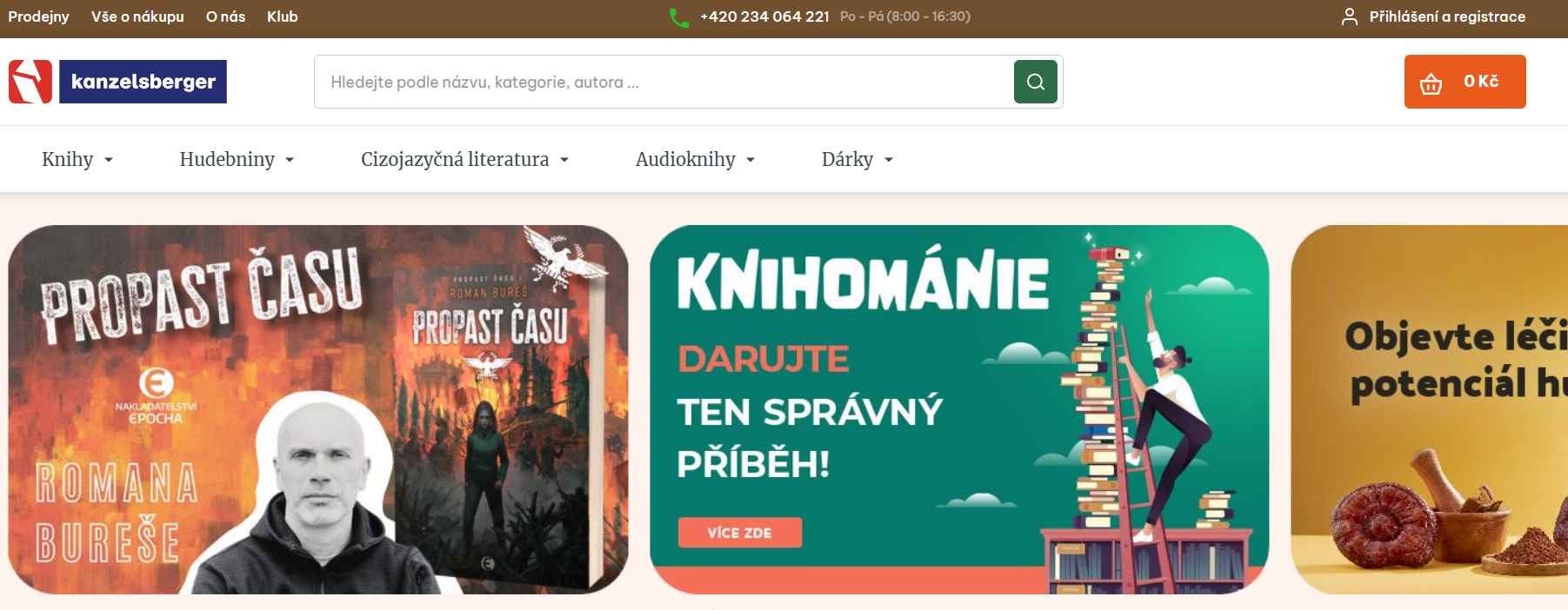 Kanzelsberger webové stránky