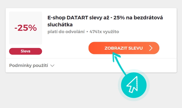 Jak využít slevy Datart