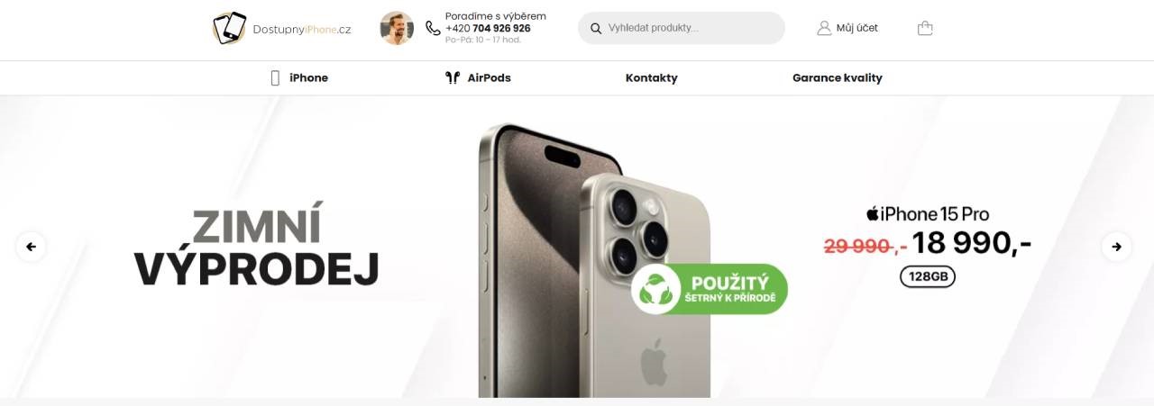 DostupnyiPhone - e-shop