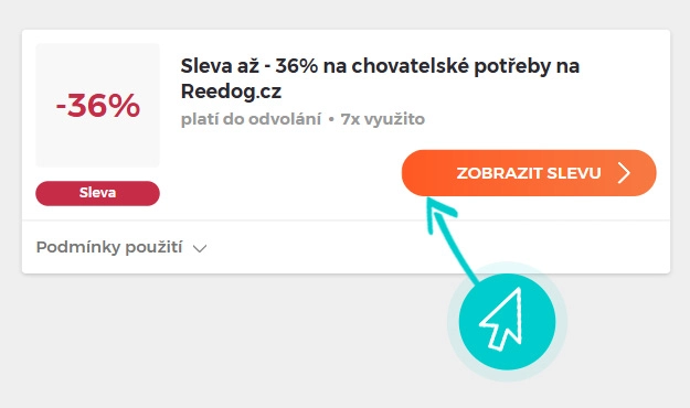 Jak využít slevy Reedog